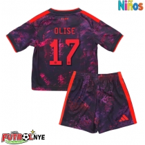Camiseta Bayern Munich Michael Olise #17 Tercera Equipación para niños 2026-27 manga corta (+ pantalones cortos)
